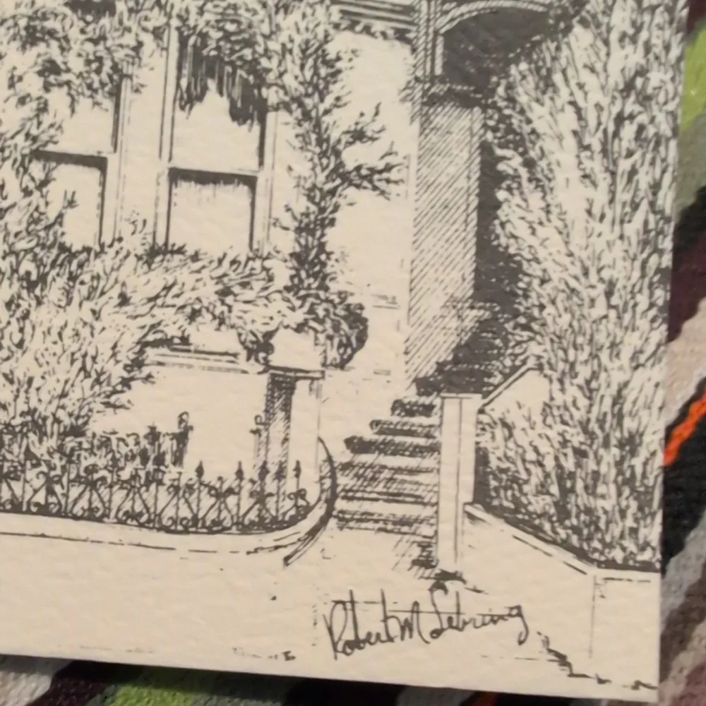 Vintage Victorian San Francisco Artist Robert M. Sebring Art Print Card Set Rare